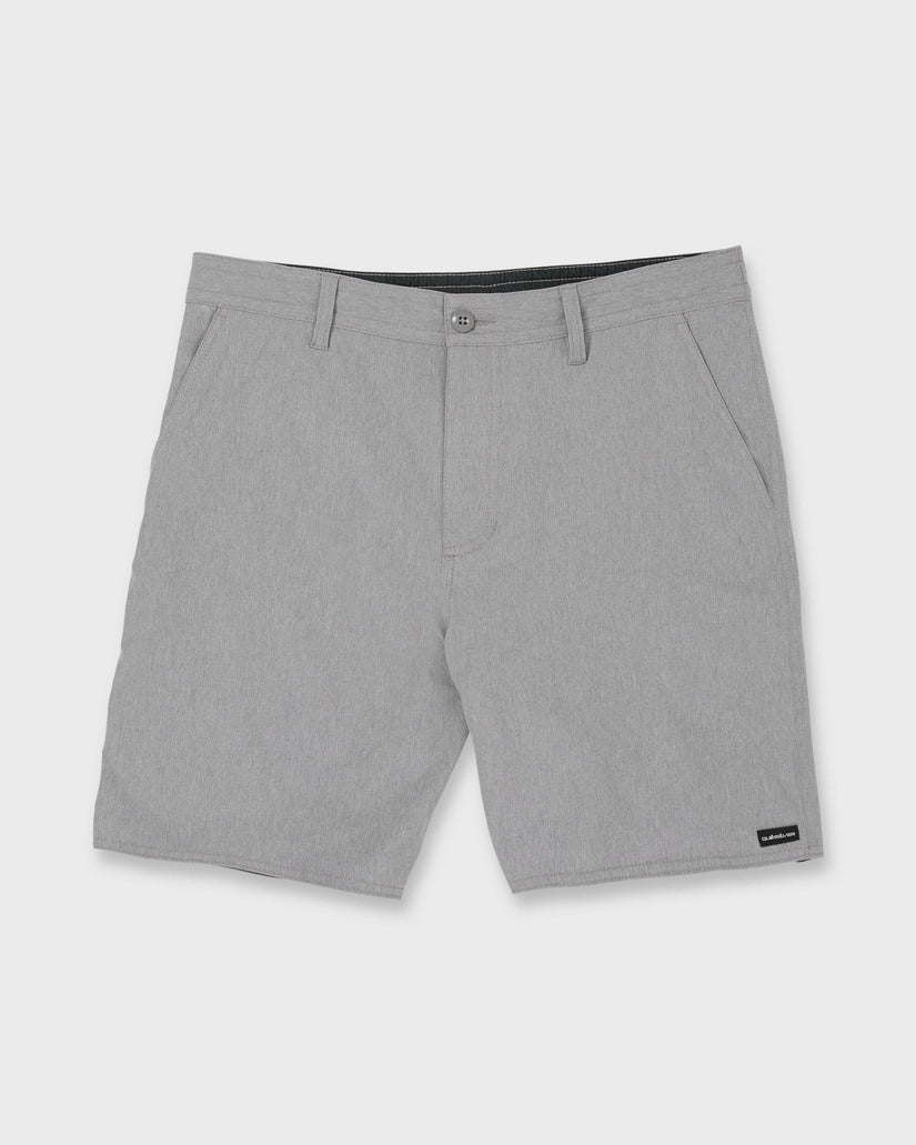 Waterman Strands 19" Amphibian Hybrid Shorts - Frost Gray