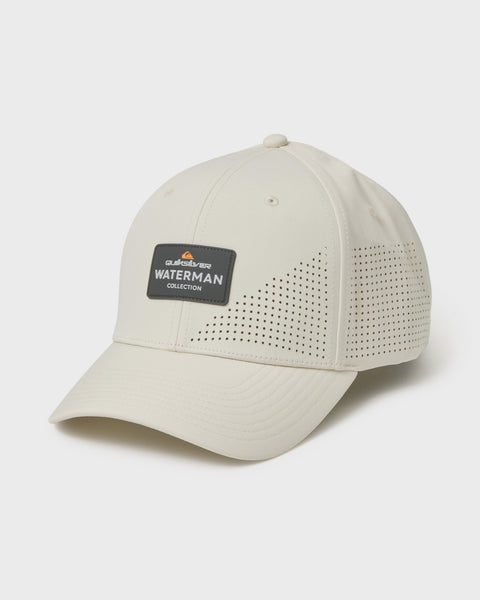Perf Turf 2 Tech Fabric Snapback Hat - Bone White | Quiksilver