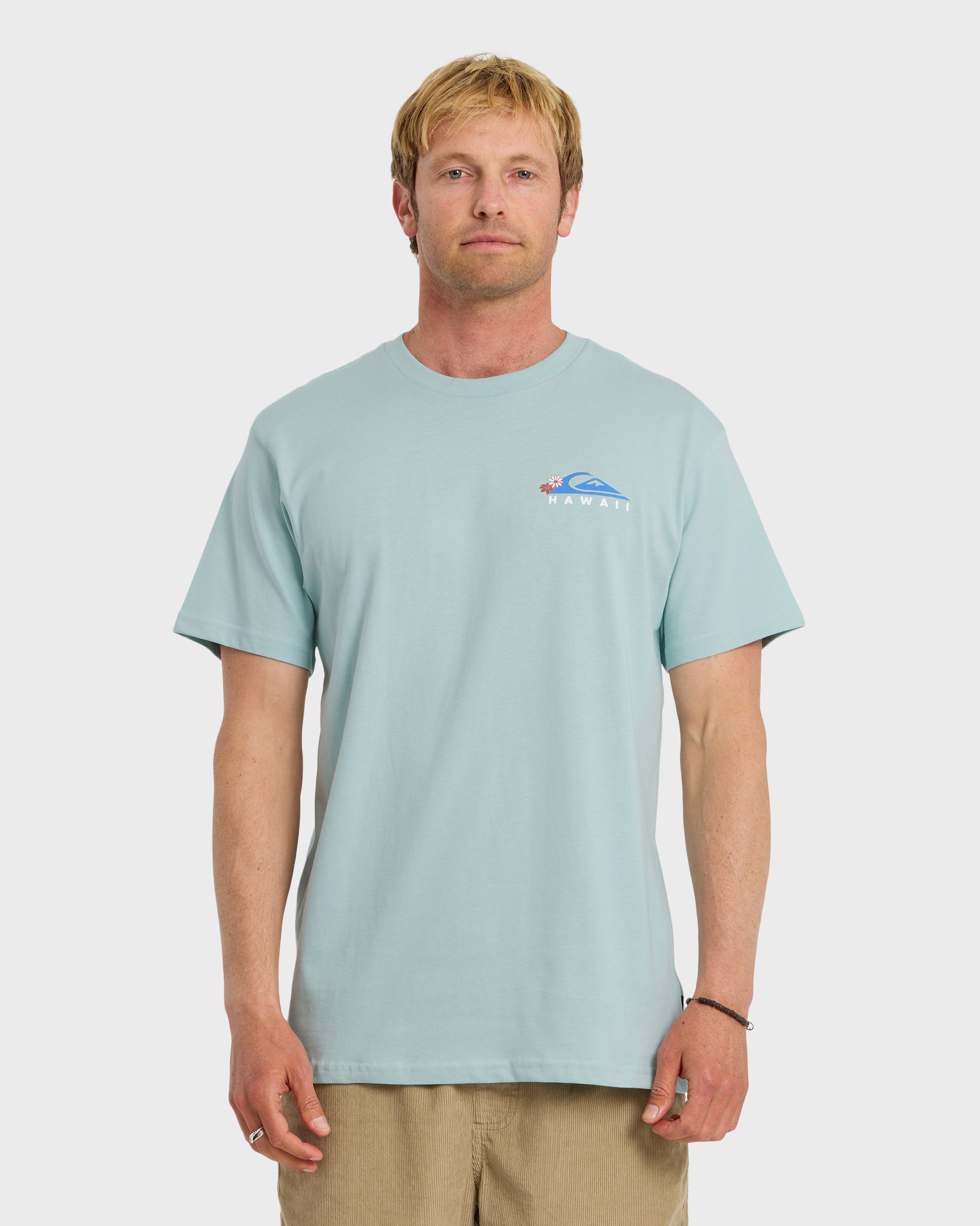 Hi Tube Time Classic Short Sleeve T-Shirt - Blue Haze | Quiksilver
