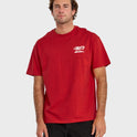 Stacked Mercury Oversized Heavyweight Short Sleeve T-Shirt - Salsa