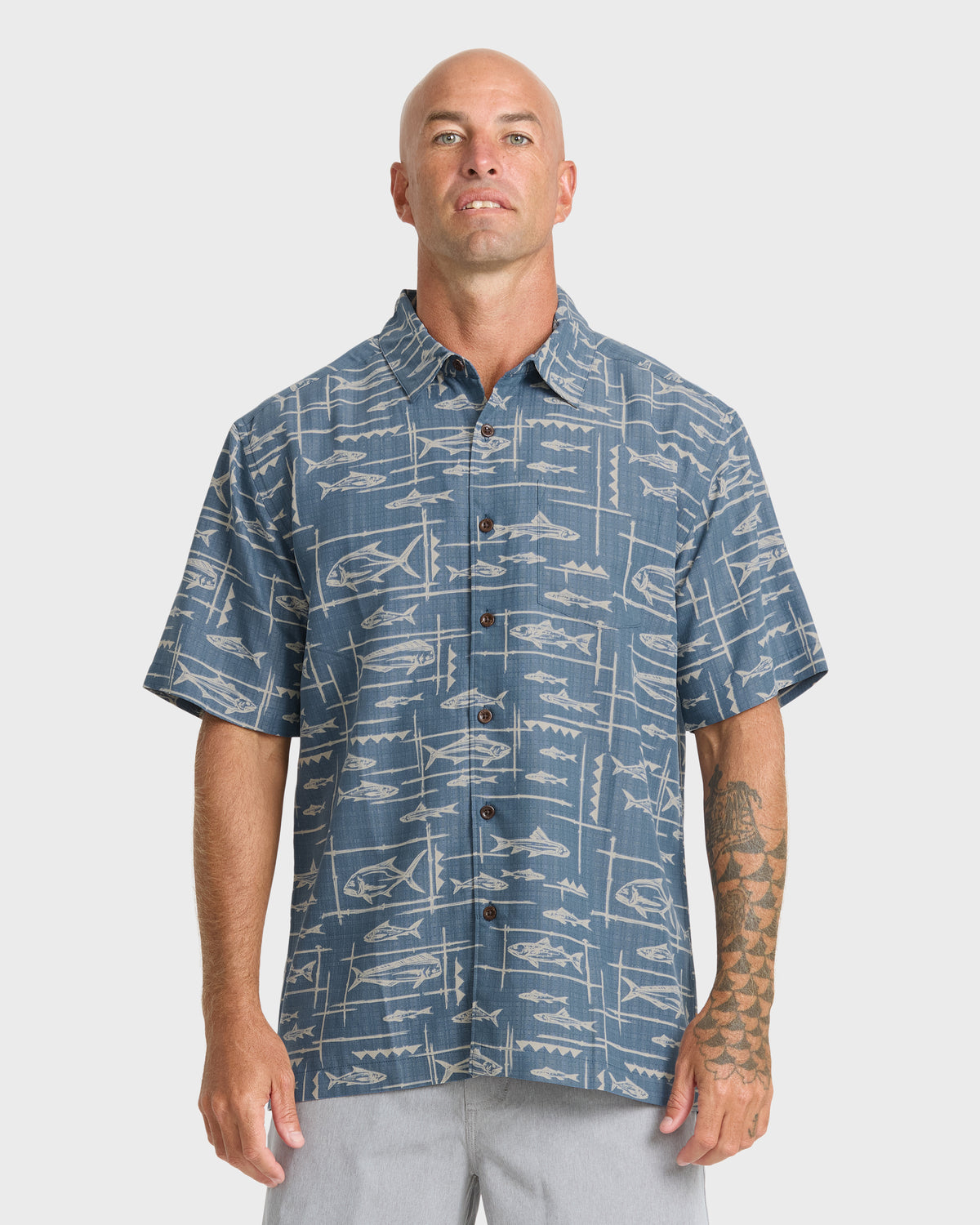 Waterman-Topanga-Short-Sleeve-Shirt-Dark-Denim-1