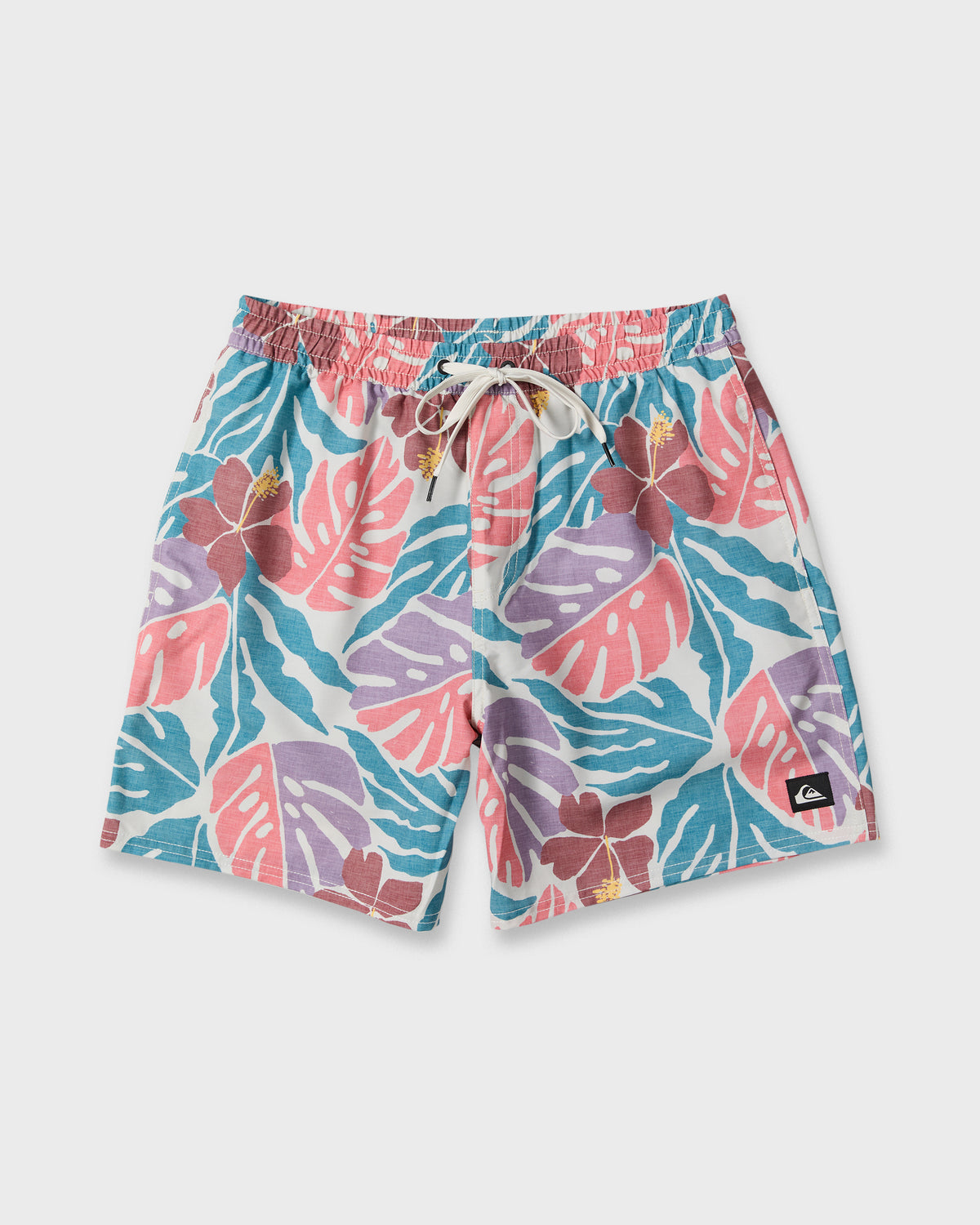 Mix-Volley-17"-Swim-Trunks-Blue-Coral-6