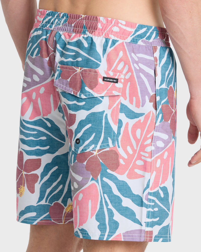 Mix-Volley-17"-Swim-Trunks-Blue-Coral-5