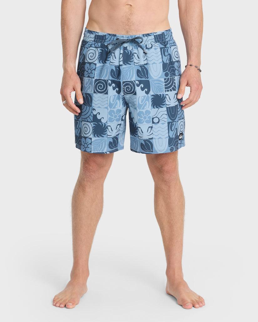 Mix-Volley-17"-Swim-Trunks-Navy-1