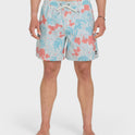 Mix Volley 17" Swim Trunks - Silver Birch