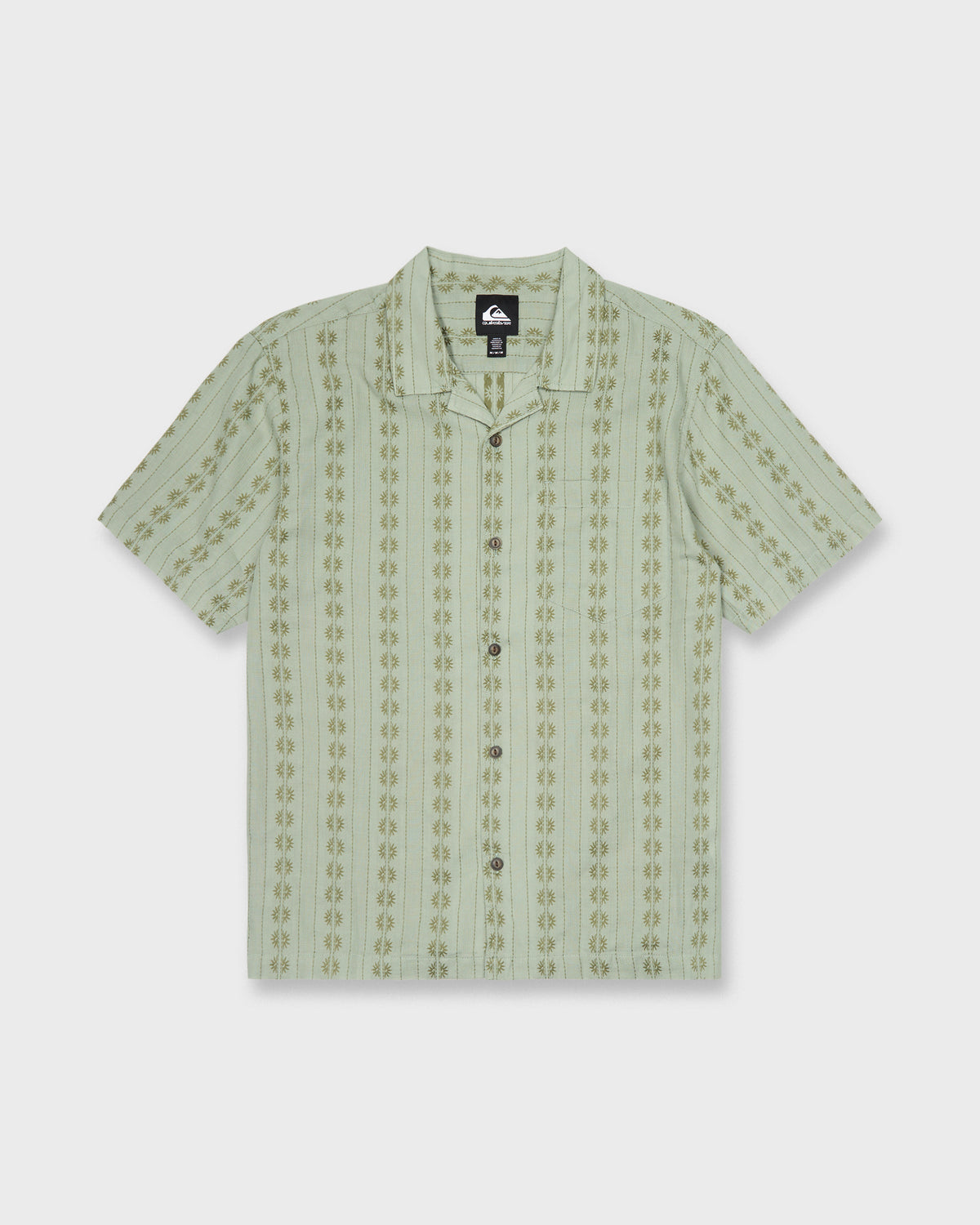 Bishop-Jacquard-Camp-Short-Sleeve-Cotton-Shirt-Iceberg-Green-6