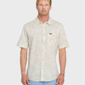 Cantina Classic Short Sleeve Cotton Shirt - Silver Birch