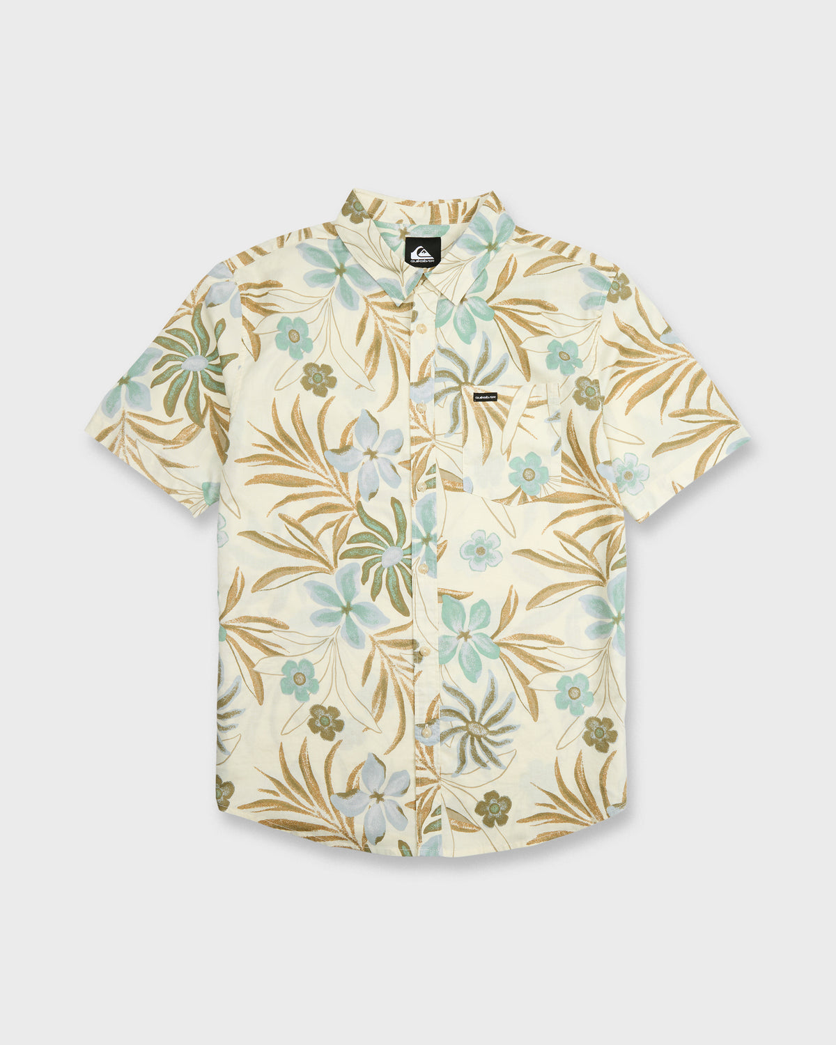 Pearlridge Classic Short Sleeve Woven Shirt - Bone White