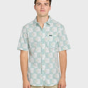 Sundial Classic Stretch Short Sleeve Woven Shirt - Blue Haze