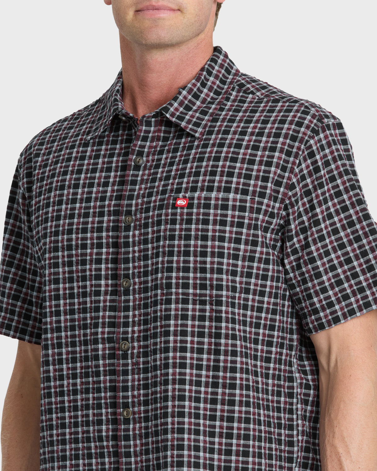 Young-Guns-Button-Up-Short-Sleeve-Shirt-Anthracite-5
