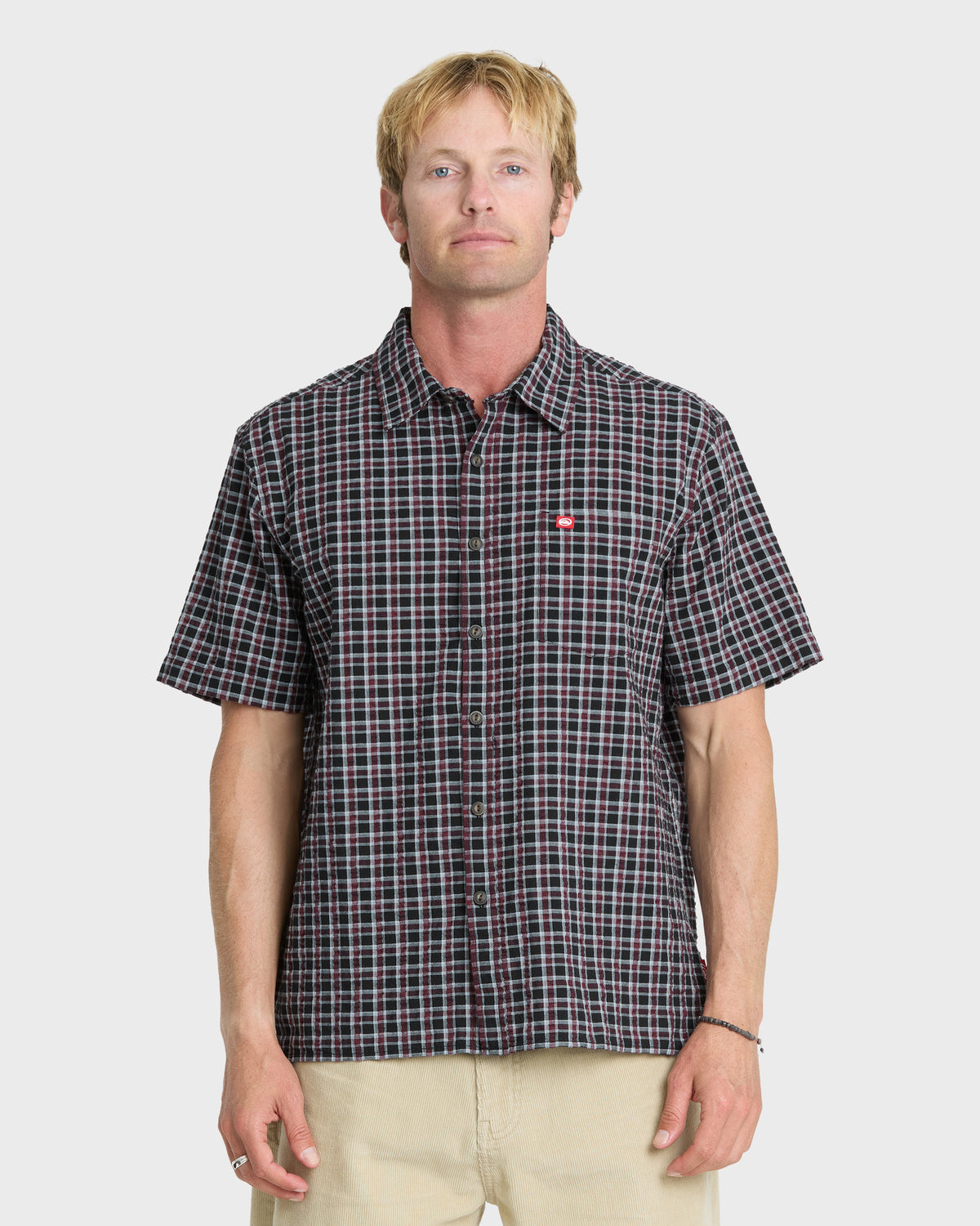 Young-Guns-Button-Up-Short-Sleeve-Shirt-Anthracite-1