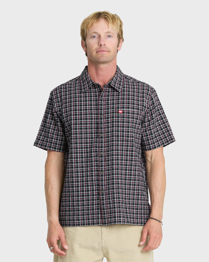 Young-Guns-Button-Up-Short-Sleeve-Shirt-Anthracite-1