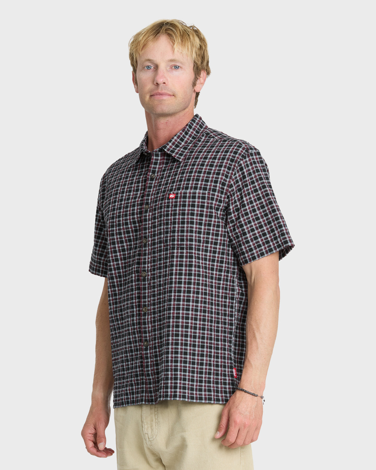 Young-Guns-Button-Up-Short-Sleeve-Shirt-Anthracite-4