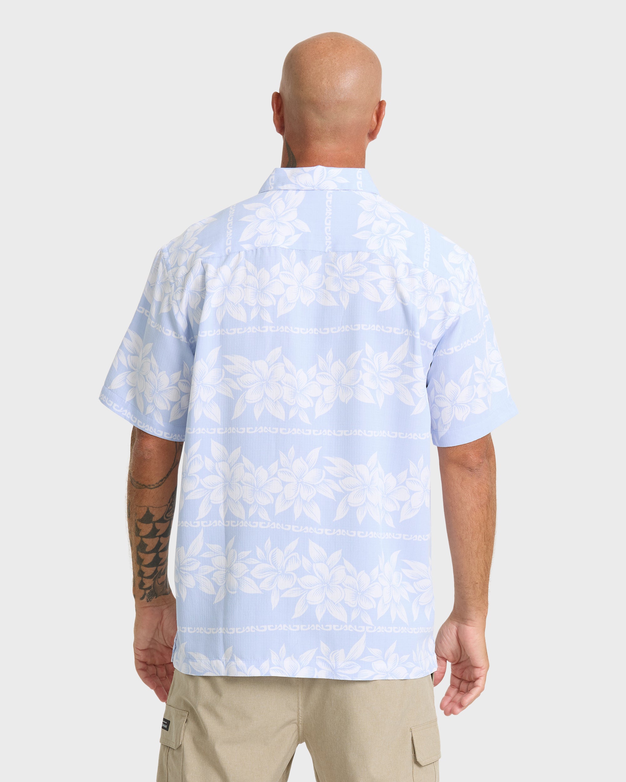 Waterman Horizons Short Sleeve Woven Shirt - Skyway | Quiksilver
