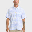 Waterman Horizons Short Sleeve Woven Shirt - Skyway