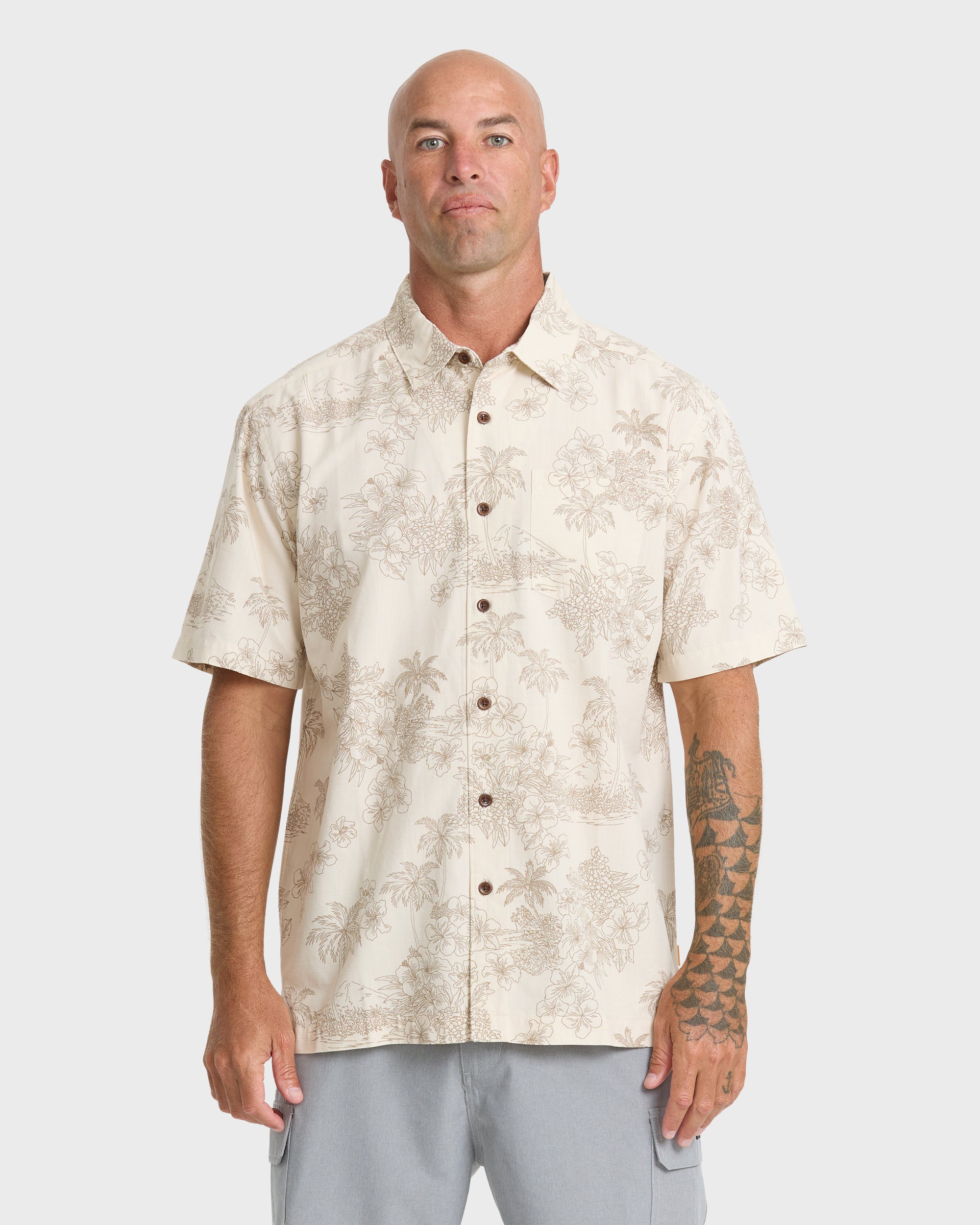 Cotton-Viscose Breezy Shirts | Quiksilver