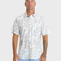 Waterman Sandy Cove Short Sleeve Woven Shirt - White