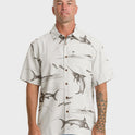 Waterman Fish On Short Sleeve Woven Shirt - High Rise
