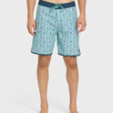 Sun Dial 19" Boardshorts - Aqua