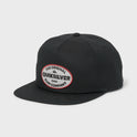 Workforce 5-Panel Snapback Hat - Black