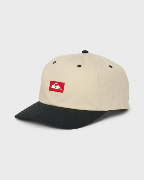 Young Guns Que 6-Panel Snapback Hat - Bone White | Quiksilver