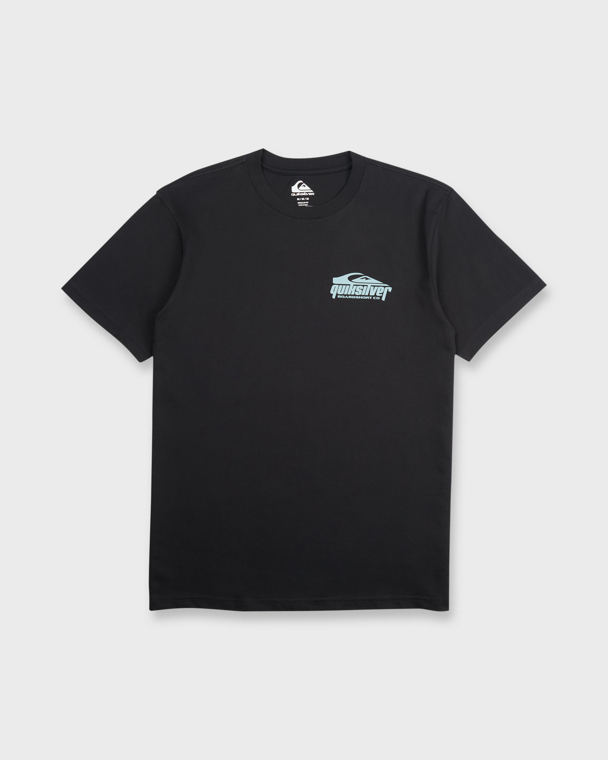 Linked Up Classic Short Sleeve Cotton T-Shirt - Black | Quiksilver
