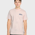 Linked Up Classic Short Sleeve Cotton T-Shirt - Rosewater