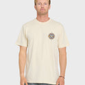 Shooting Star Short Sleeve Knit T-Shirt - Bone White