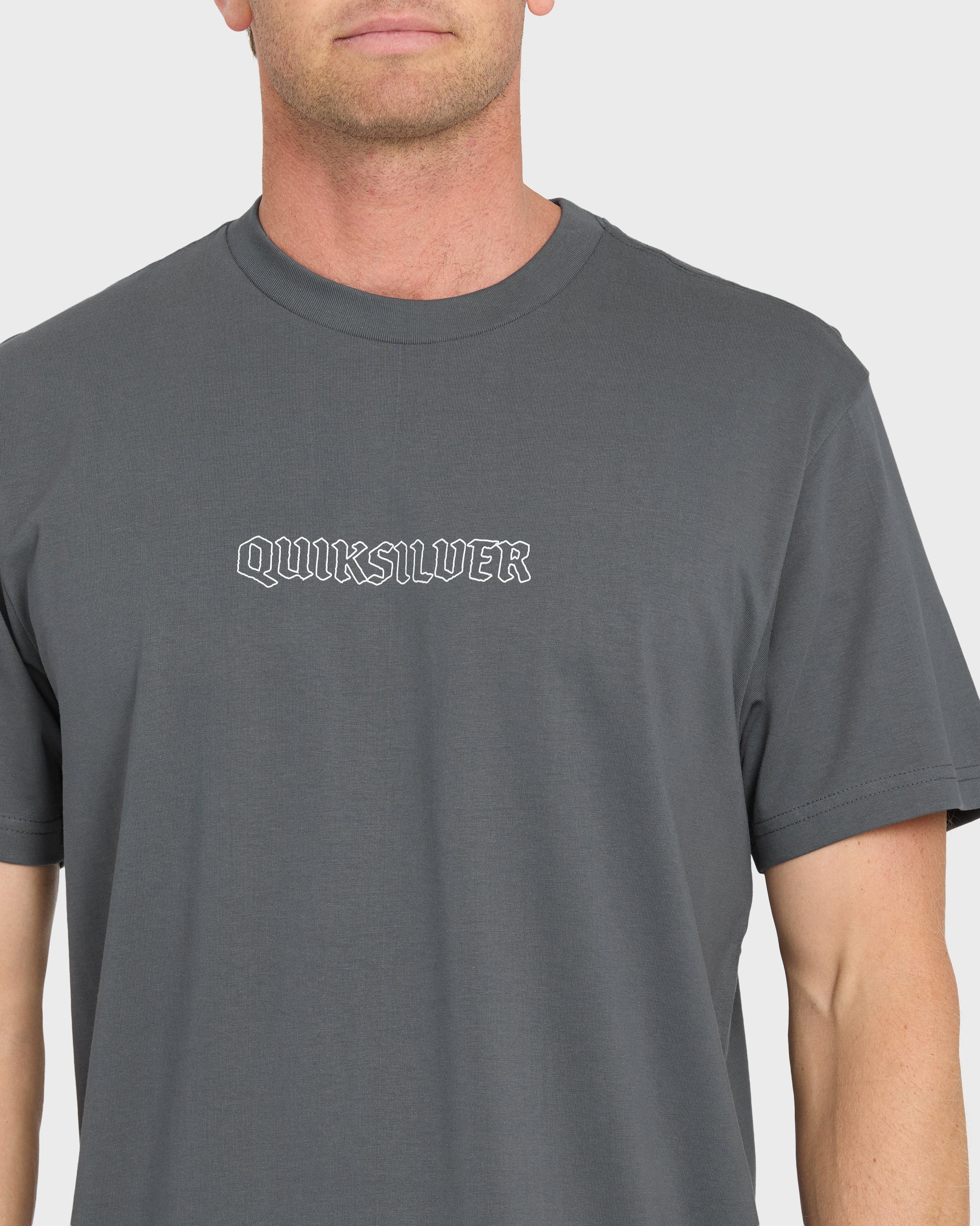 Serpents Short Sleeve Knit T-Shirt - Iron Gate | Quiksilver