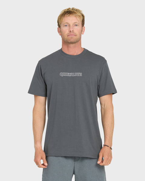 Serpents Short Sleeve Knit T-Shirt - Iron Gate | Quiksilver