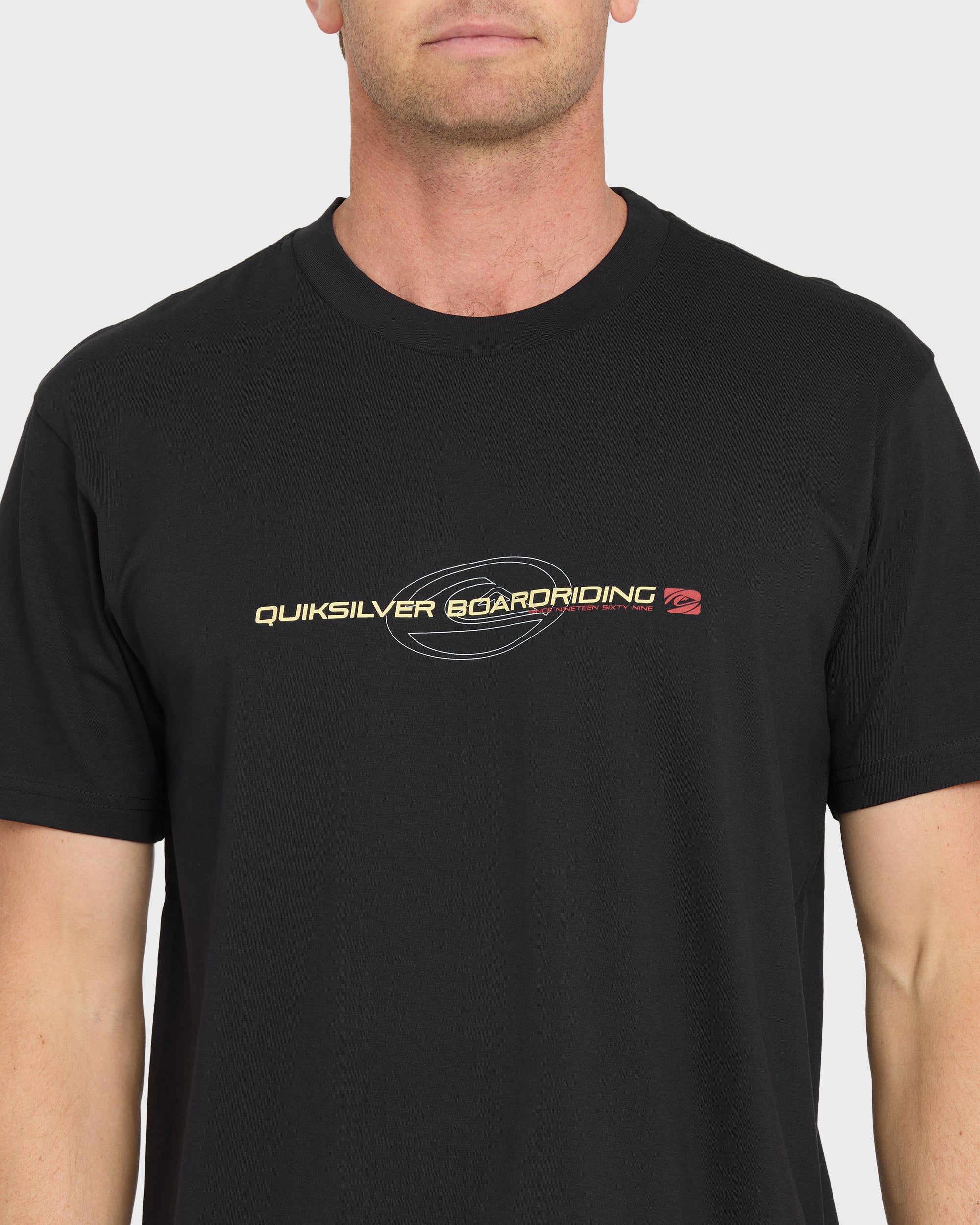 Thick To Thin Short Sleeve Knit T-Shirt - Black | Quiksilver