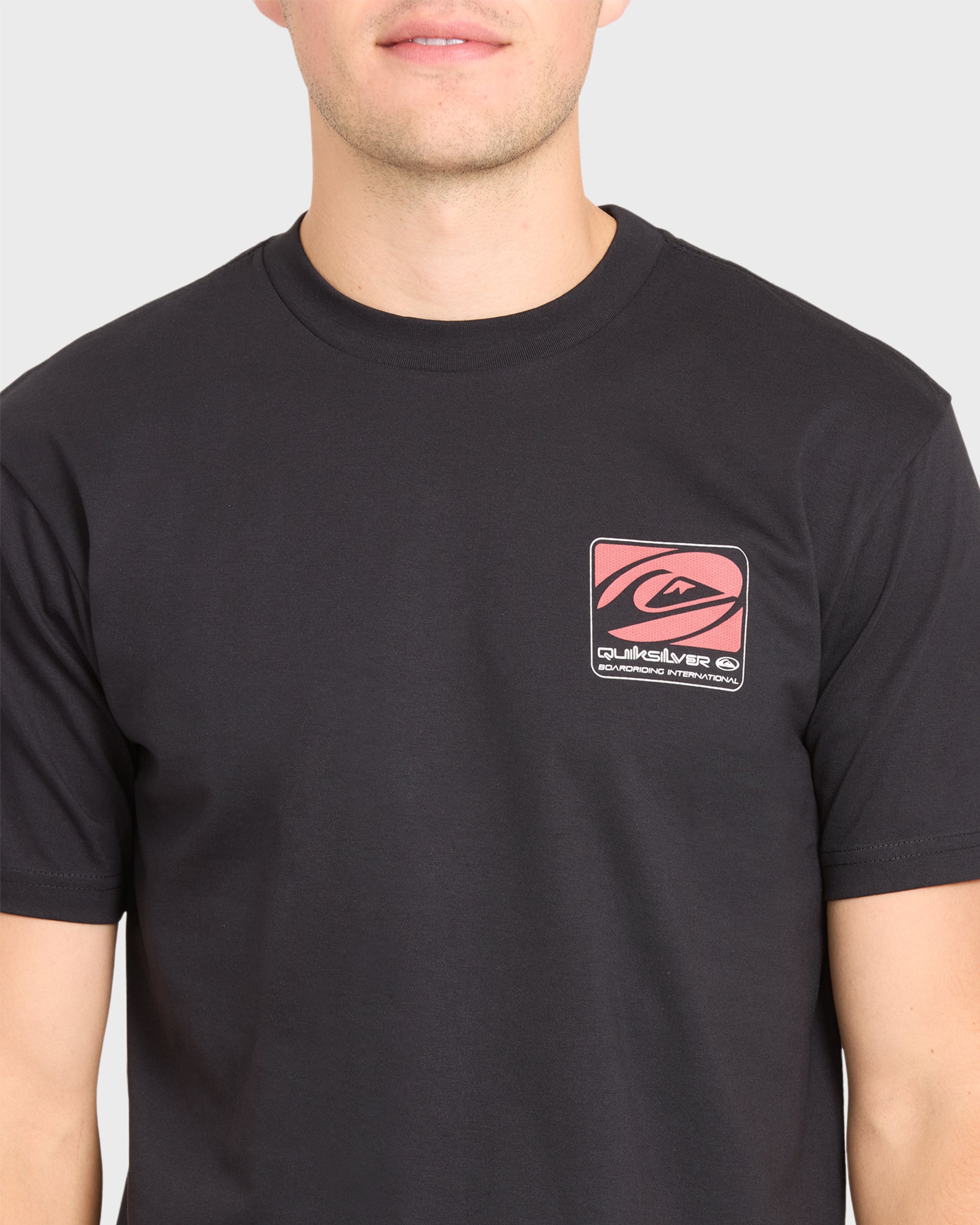 Out Of Bounds Classic Short Sleeve Cotton T-Shirt - Black | Quiksilver
