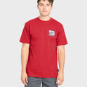 Out Of Bounds Classic Short Sleeve Cotton T-Shirt - Salsa