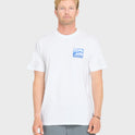 Out Of Bounds Classic Short Sleeve Cotton T-Shirt - White