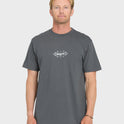 Crest Classic Short Sleeve Knit T-Shirt - Iron Gate