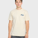 Original Yin Yang Classic Short Sleeve Cotton T-Shirt - Bone White