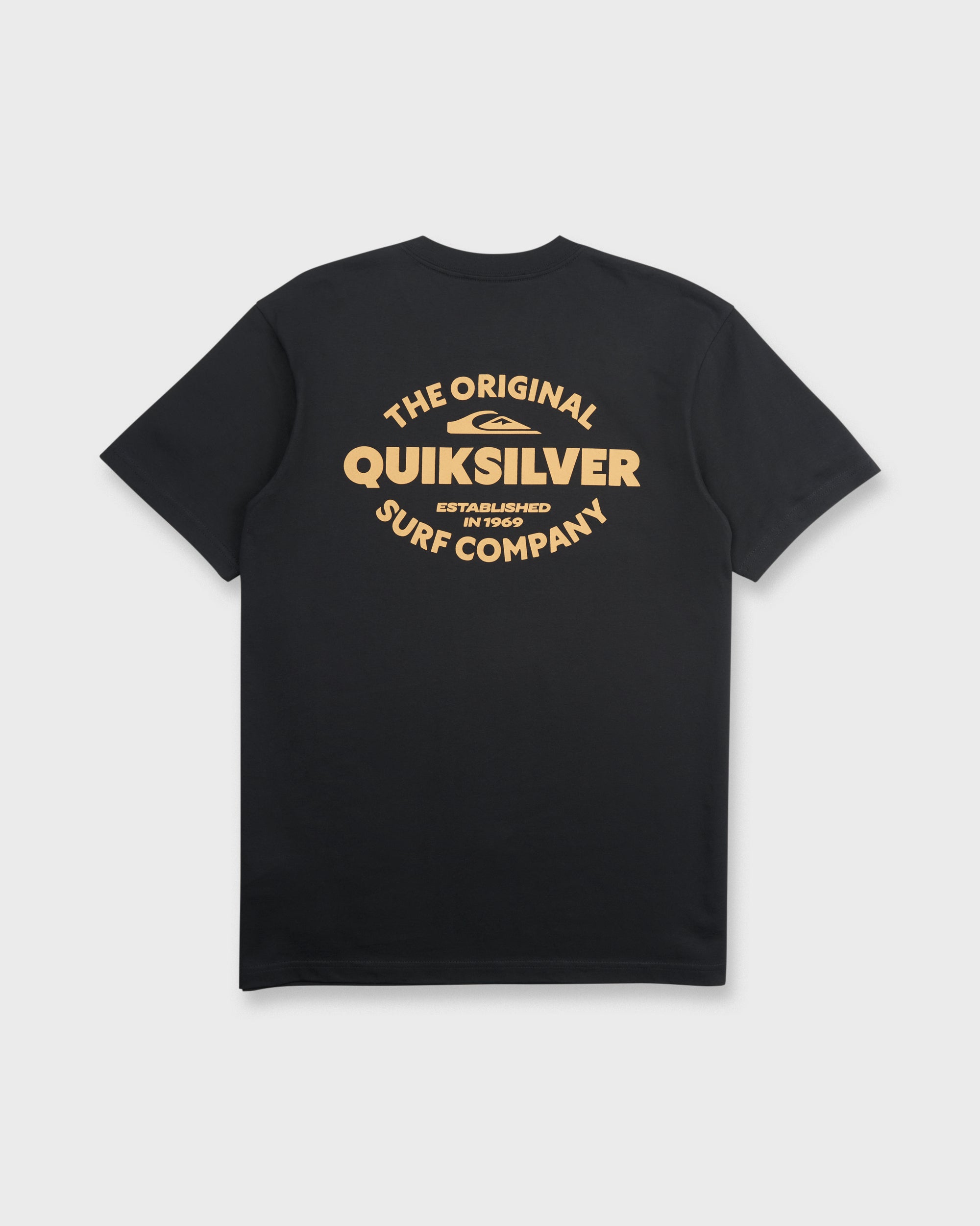 The Shed Short Sleeve Cotton T-Shirt - Black | Quiksilver