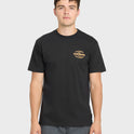 The Shed Short Sleeve Cotton T-Shirt - Black