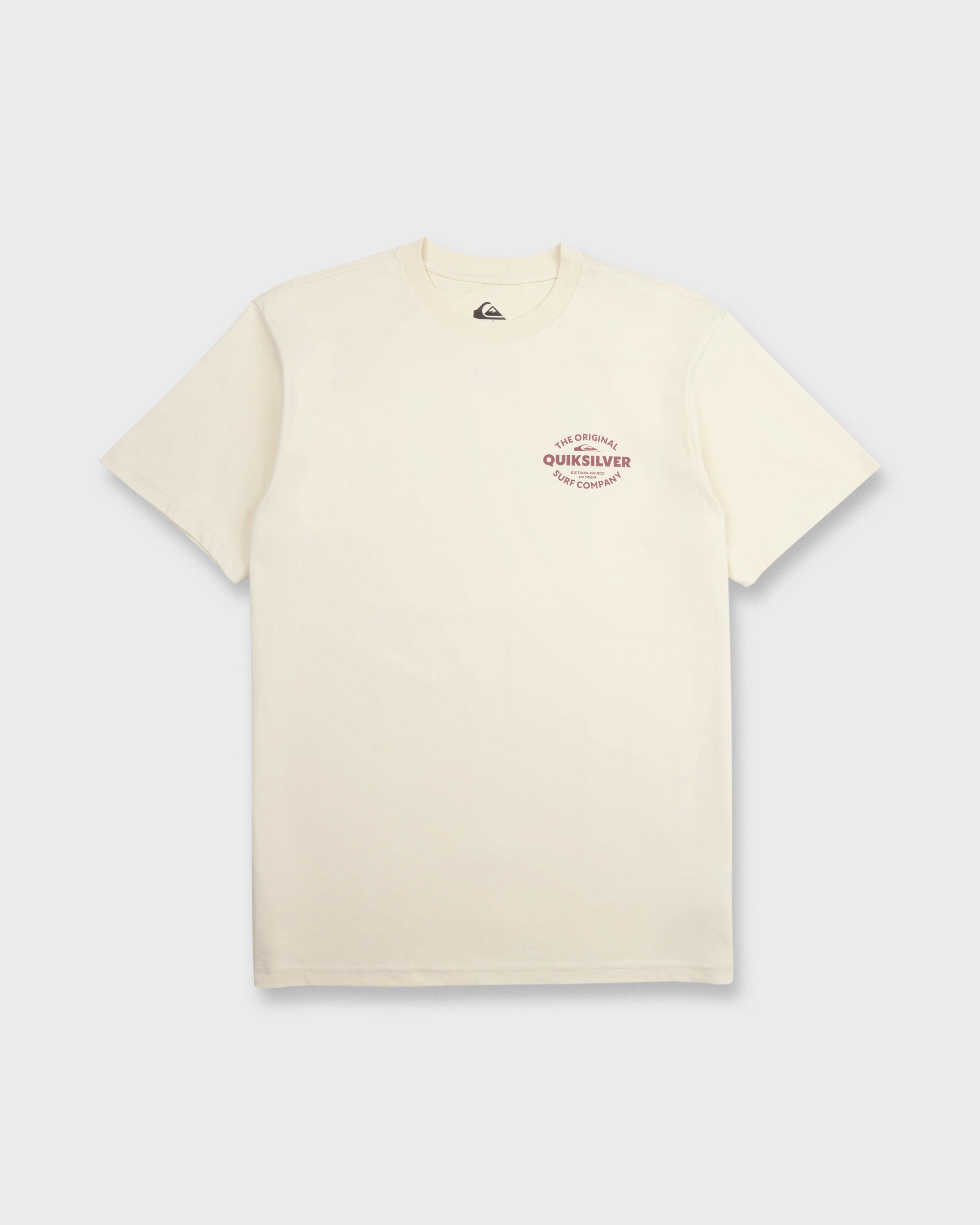 The Shed Short Sleeve Cotton T-Shirt - Bone White | Quiksilver