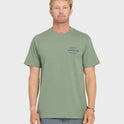 The Shed Short Sleeve Cotton T-Shirt - Lily Pad Heather