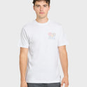 Collage Classic Short Sleeve Knit T-Shirt - White