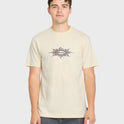 Blazing Short Sleeve Knit T-Shirt - Bone White