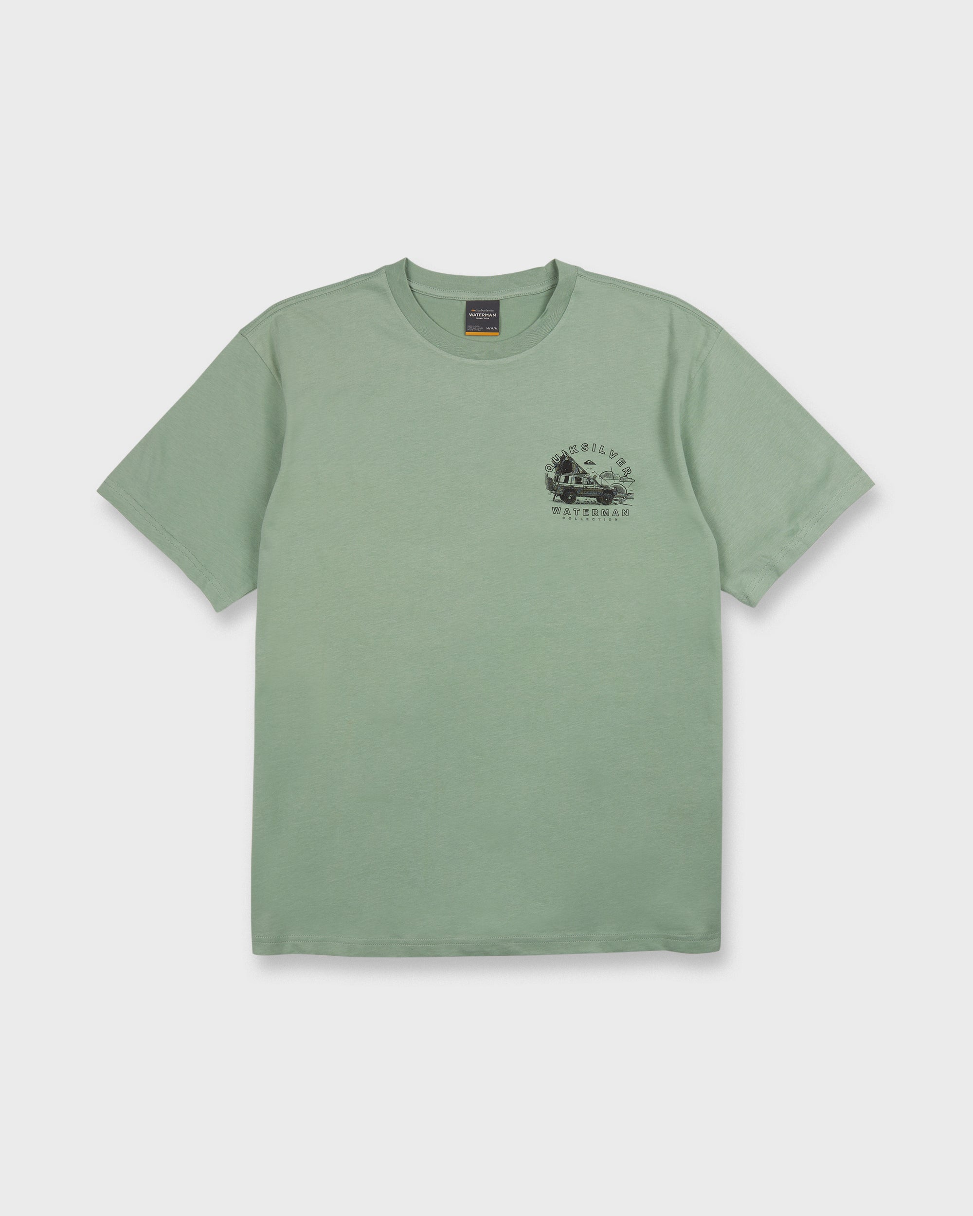 Waterman Traveler Classic Short Sleeve Cotton T-Shirt - Lily Pad