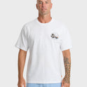 Waterman Traveler Classic Short Sleeve Cotton T-Shirt - White
