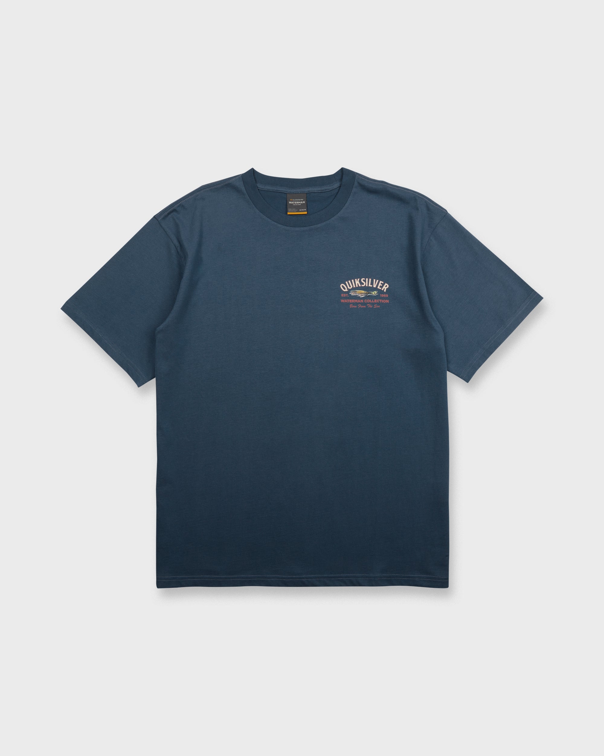 Waterman Lure Shop Classic Short Sleeve Knit T-Shirt - Dark Denim