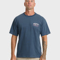 Waterman Lure Shop Classic Short Sleeve Knit T-Shirt - Dark Denim