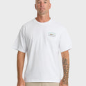 Waterman Lure Shop Classic Short Sleeve Knit T-Shirt - White