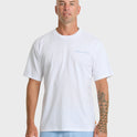 Waterman Angler Classic Short Sleeve Cotton T-Shirt - White