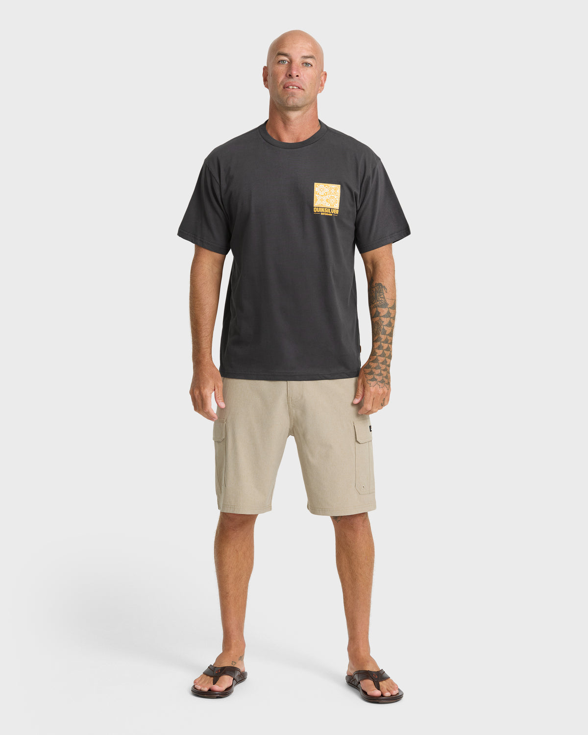 Waterman In The Elements Classic Short Sleeve Cotton T-Shirt - Phantom