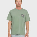 Waterman Room Classic Short Sleeve Cotton T-Shirt - Lily Pad